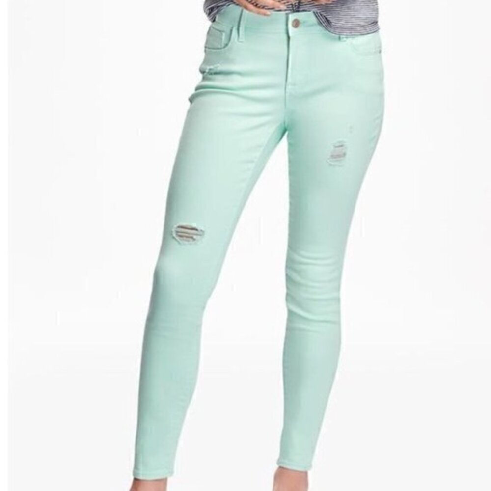 [Old Navy]Rockstar Mid-Rise Skinny Jeans - Size 10